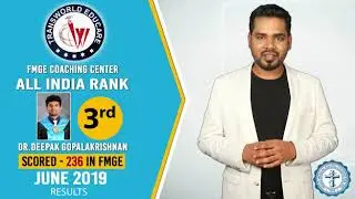 Davao Medical School Foundation, Inc.  FMGE Coaching Center,  All India Rank
