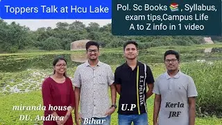 How to Prepare CUET PG POLITICAL SCIENCE |A to Z info Vvi Books| Cut Off | HCU Campus Dept #Jnu #uoh
