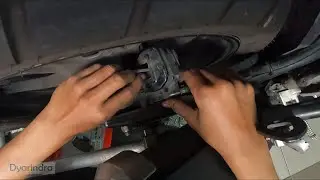 Cara ganti bongkar pasang kampas rem cakram belakang sepeda motor yamaha xsr 155