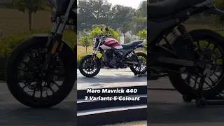 hero mavrick 440 all colour options #motorcycle #hero #new #2024 #bike #bikelover