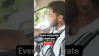 Every Corporate Employee Dream 😴 Comedy, Funny, Desi, Humour, Reel, Relatable, POV, Life, Corporate,