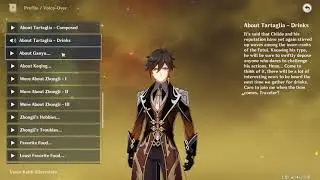 What Zhongli thinks about Ganyu, Xiao, and other unreleased characters