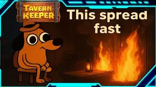 Tavern Keeper Cuthbert is back&hellip; and my Tavern is burning! | Let's play #TavernKeeper Gameplay