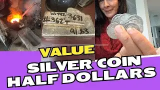 Silver Half Dollar Value To Melt - Legacy Jewelry Appraisers #silver  #coins #sellcoins #2025 