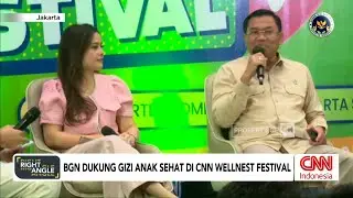 BGN Dukung Gizi Anak Sehat di CNN Wellnest Festival - Right Angle