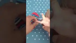 how to make doll dress with socks