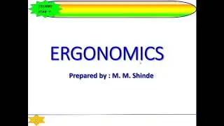 ERGONOMICS FULL VIDEO, ERGO, NOMOS, WORK, LAW