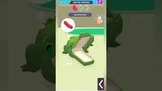 zoo happy animals feed the crocodile | android iOS gameplay |#zoo@ADGameplay97.