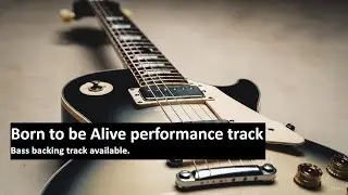 Born To Be Alive Performance Track - Original Rock song