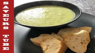 How to make Courgette Soup with The French Baker TV Chef Julien Picamil from Saveurs Dartmouth U.K.