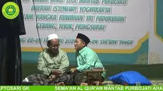 SEMA'AN AL QUR'AN MANTAB PURBOJATI RUTIN AHAD LEGI 23 FEBRUARI 2025 DI GUNUNGKIDUL