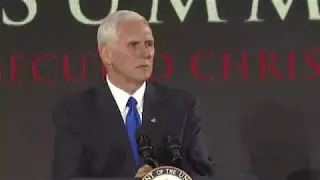 Vice President Mike Pence: The Christian Faith is Under Siege