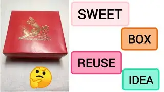 Mithai box reuse | best out of waste box | Sweet box craft idea| DIY craft ideas |