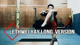 How to do Lek Kha Moun and Lethwei Yay - Liger Paing ( Lumix G7 camera test  )