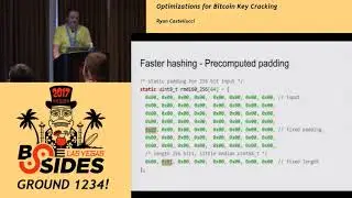 G1234! - Optimizations for Bitcoin Key Cracking