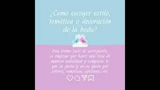 &iquest;C&oacute;mo escoger estilo, tem&aacute;tica o decoraci&oacute;n de la boda? #weddingplannermadrid #bodasmadrid #shorts