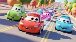 Colorful Cars Go Zoom Zoom 🚗💨 Fun Kids Songs & Nursery Rhymes Compilation and many more fun songs!
