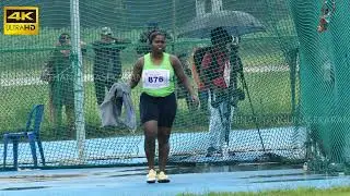 Discus throw Girls U16  New Meet record 40.78m South Zone Jr National Athletics Championships 2022