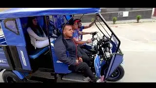 Motocarga con pasajeros Motor 300cc Marca GDM #peruana