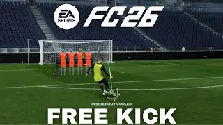 Как тренировать штрафные удары в FC 26