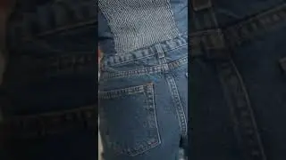 Lan&ccedil;amento da minha marca de jeans 👖😱 #jeans #moda #denim #agro
