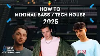 ⚡[FLP] How To Minimal Bass / Tech House like Mau P, Odd Mob & Max Styler | FL Studio Tutorial (2025)