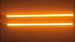 Crystal Angel Tears Led Strip Light With Dual Color White DrI Amber Turn Signal Flowing Car Auto