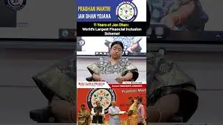 #pradhanmantrijandhanyojana #11years #pmmodi #worldlargest #financial  #scheme #india #shorts #ias