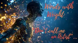 Words With Weight -  &ldquo;Don&rsquo;t Call Me an Artist&rdquo; | Official Spoken Word / Hip Hop Track