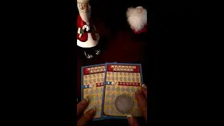 No Talking ASMR Scratch Textures + Nail Tapping in Low Light | Hangman Card Game Card 12.28.25