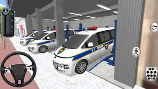 🚨 Police Cars Trapped Inside Garage! No Escape 😱 | 3D Driving Class Gameplay