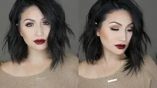 Simple Eyes + Bold Lips