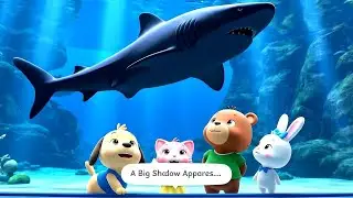 サメが そばを ゆっくり およぐ 🦈｜トトちゃん｜キッズアニメ