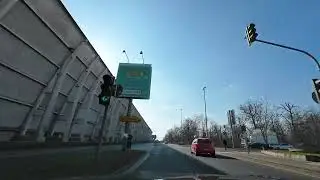 A Drive from Frankfurt Airport Zeppelinheim Viwepoint to West side of Viewpoint