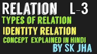 Identity relation