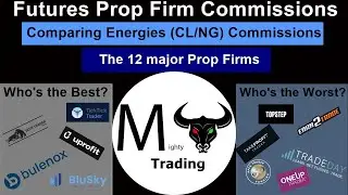Futures Prop Firm Commissions Comparisons - Energies CL/NG