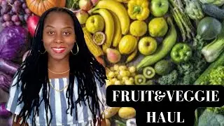 Fruit & Veggie Haul | The Fresh Market | Juicing