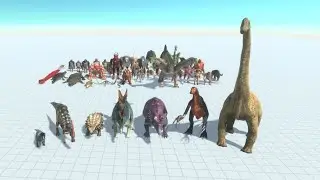 Best Faction Competition - HERBIVORE DINOSAURS | ARBS Animal Revolt Battle Simulator
