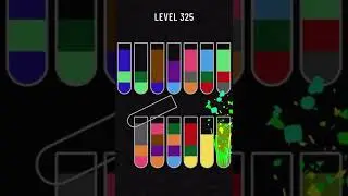 Water sort puzzle game Level 325