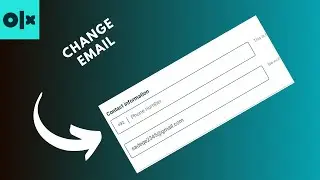 how to change email on olx