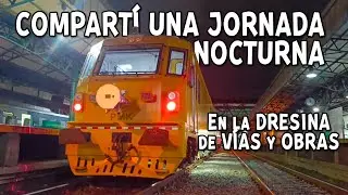 🚂🇦🇷DRESINA DE AUSCULTACI&Oacute;N UNICA EN EL PAIS JORNADA MEDICION DE VIAS LINEA ROCA TRENES ARGENTINOS