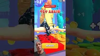 ASMR Tippy Toe Gameover | tippy toe 3D #shorts