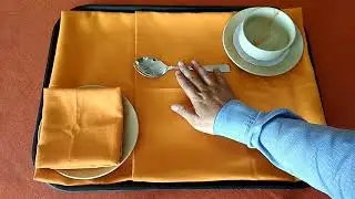 Room Service Tray Set Up - South Indian Breakfast