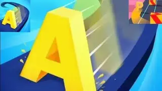 Letter Race Runner new game gameplay iOS👌 | MAX LEVEL in letter race runner |letterracerunner game |