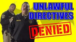 Cops Unlawful Directives Shut Down Quick   |  COP WATCH FIRST AMENDMENT AUDIT