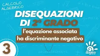 Disequazioni di 2° grado - l'equazione associata ha discriminante negativo