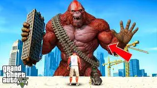 GTA V : Franklin & ShinChan⚡Escape Biggest Skar King Titan VS Avengers GTA 5 In Telugu