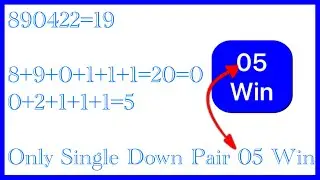 Thai Lotto 2Down Single Pair Route 16-4-2021