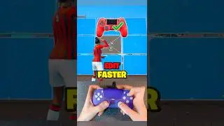 How To EDIT Faster on Controller 🎮 #fortnite #shorts
