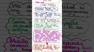 8th-English-Term-3-Prose-2-Cyber Safety-Mind map.